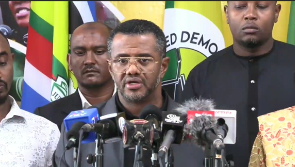 “If you don’t like Ruto, wait for 2027,” – UDA Secretary-General Hassan Omar tells protesters