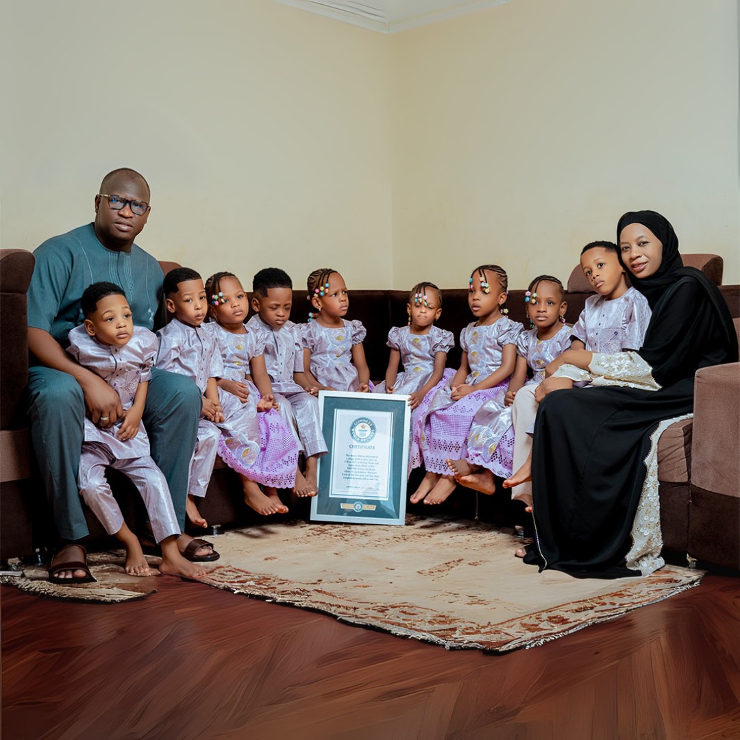 Record-breaking nonuplets turn 5 today: The 9 children were born to Halima Cisse in a single birth