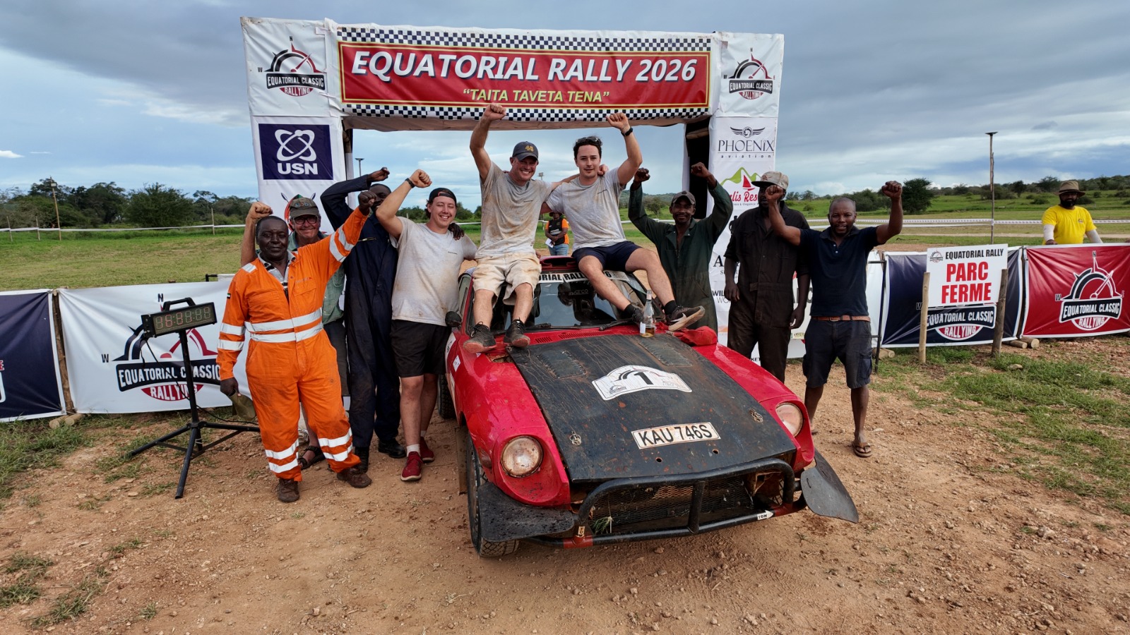 Daykin and Destro storm to Equatorial Rally victory