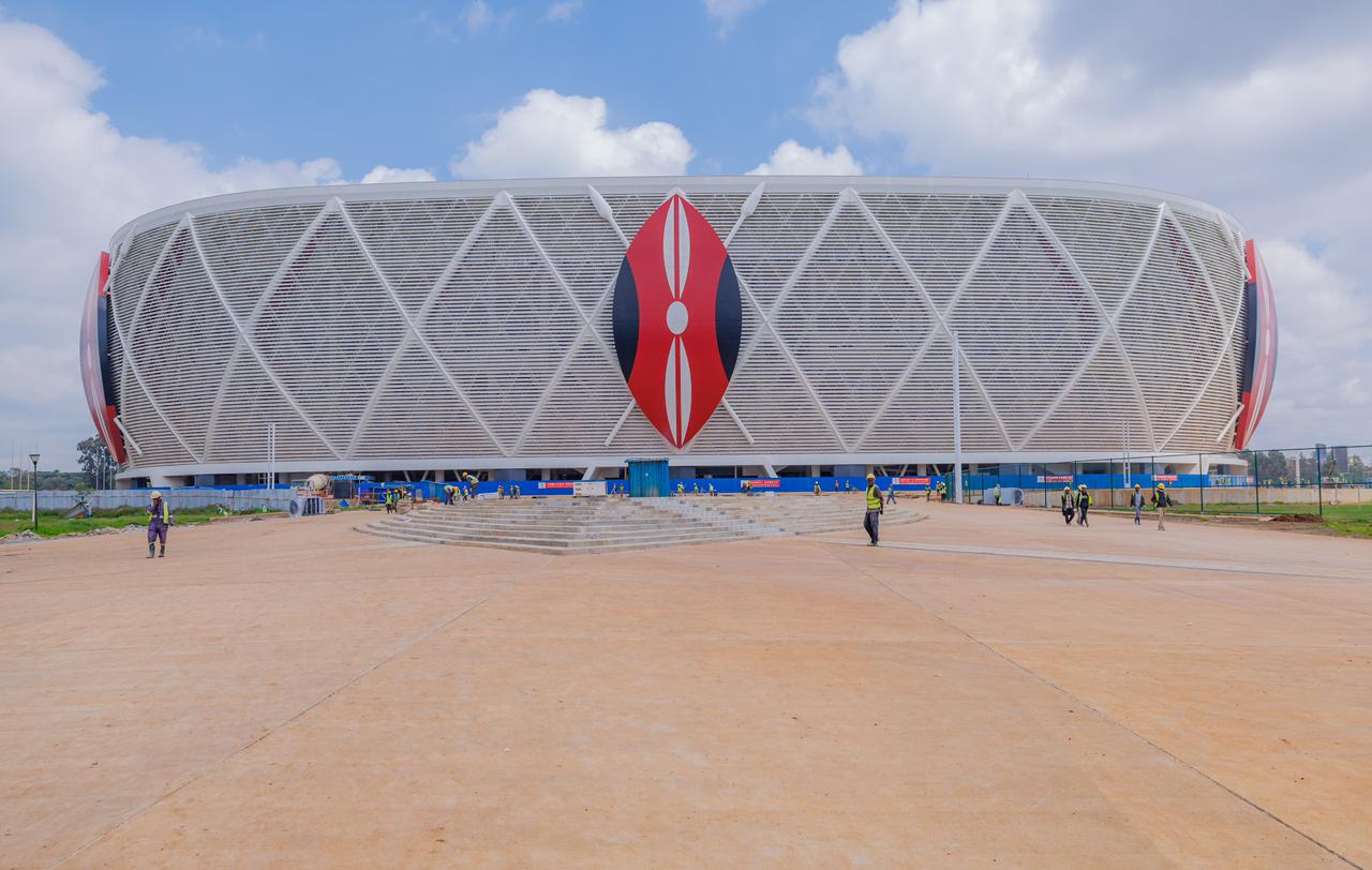 Photos: Raila Odinga International Stadium to be 100% complete by end of July 2026
