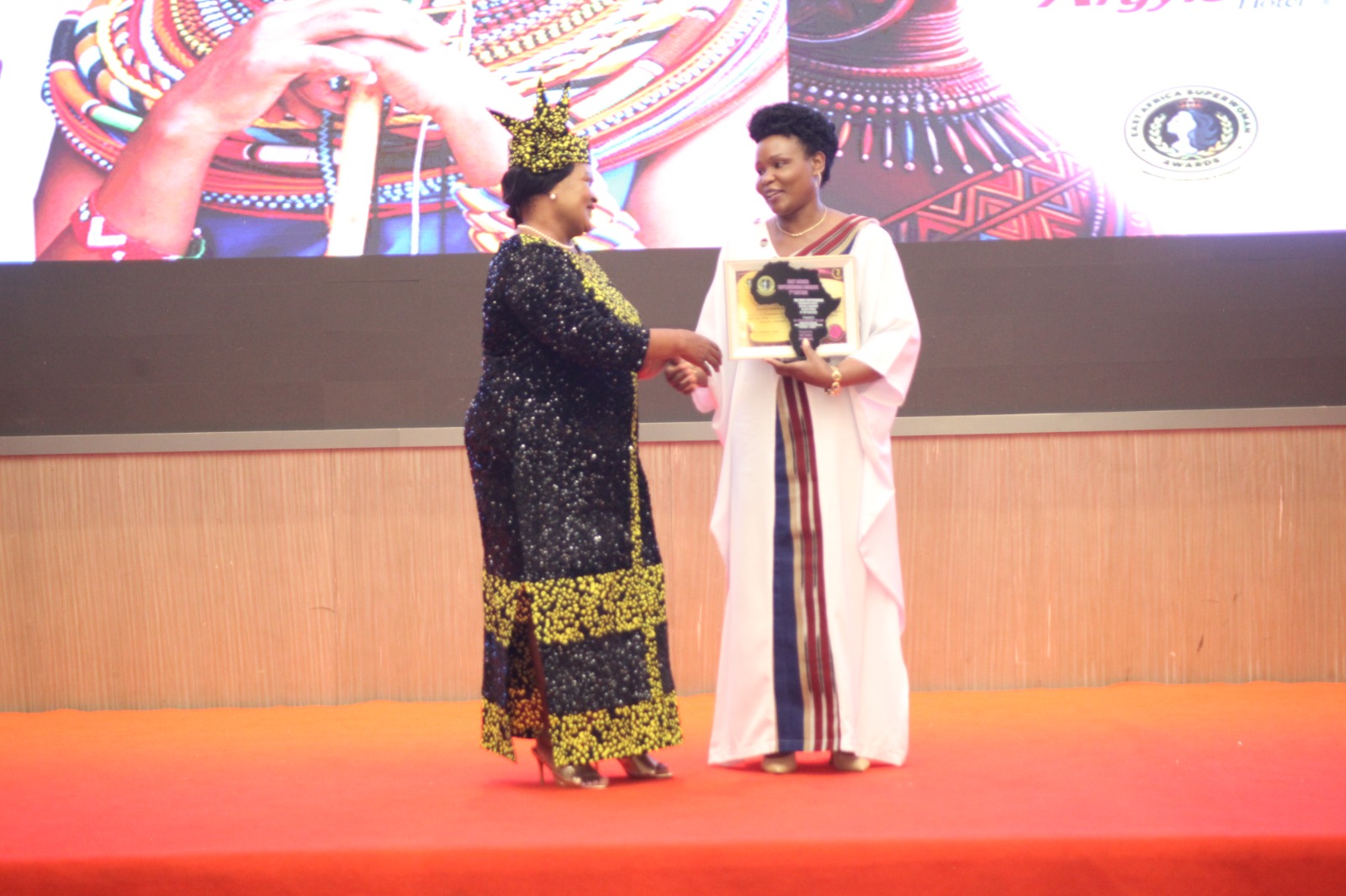Immigration Director General Evelyne Cheluget honoured during East Africa Superwoman Awards