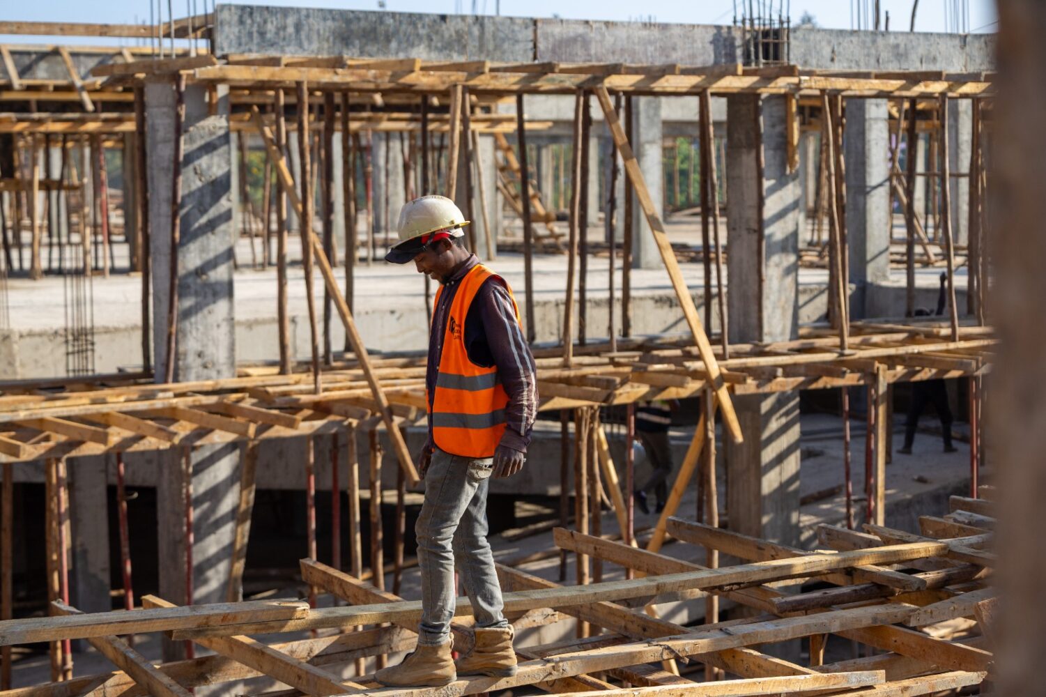 Local traders upbeat as construction of Embu Modern Market picks up momentum