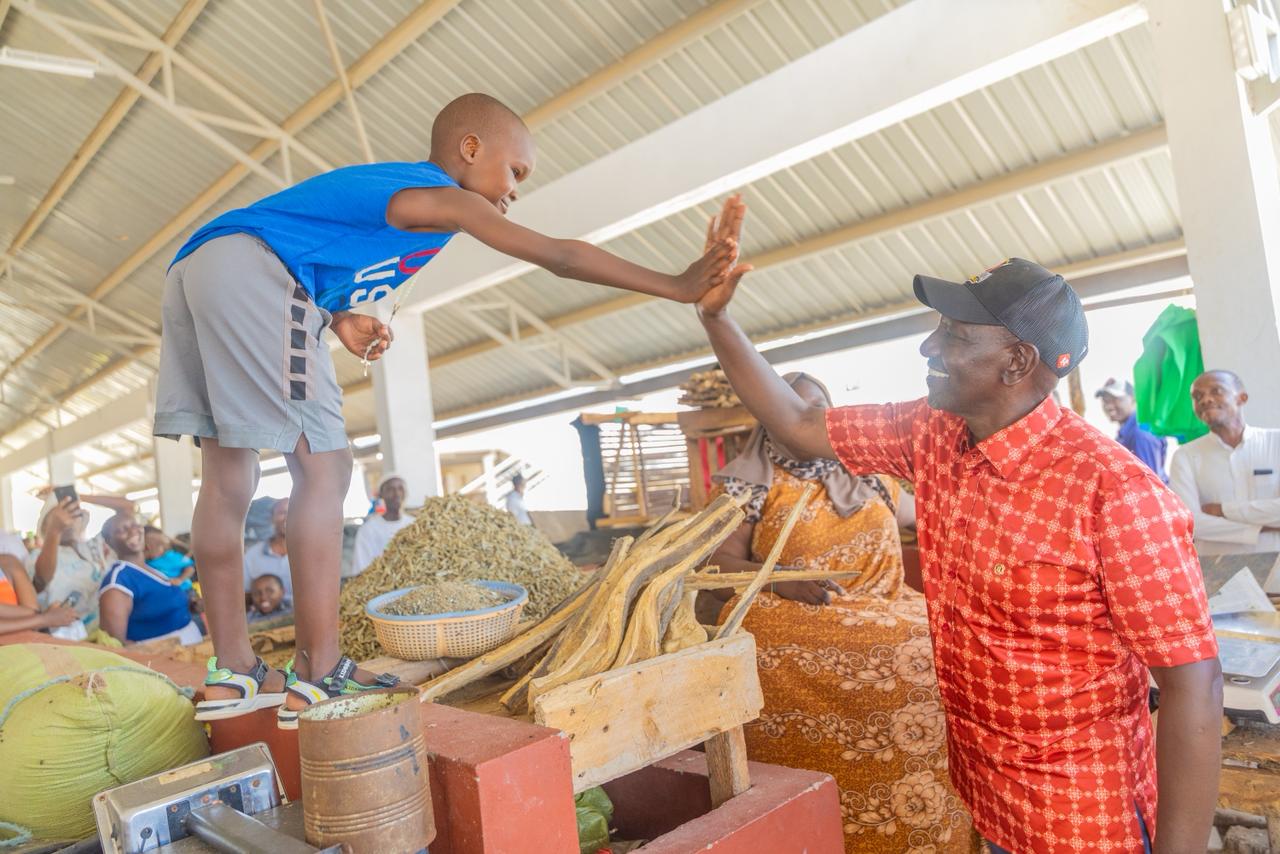 President Ruto commissions one-of-a-kind Diani Modern Market, over 300 small-scale traders benefit