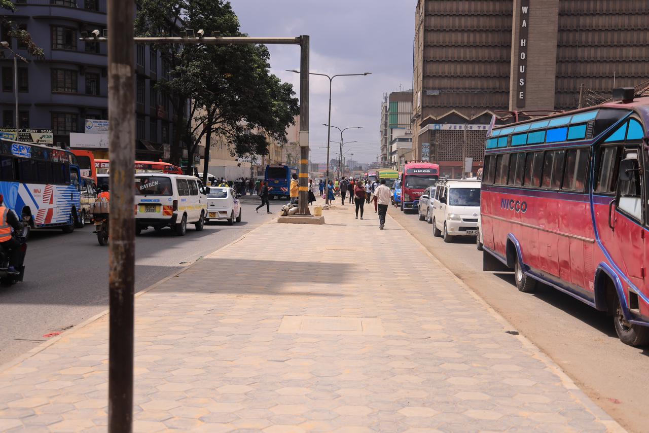 New Haile Selassie look as Sakaja’s CBD walkway upgrade drive gains momentum