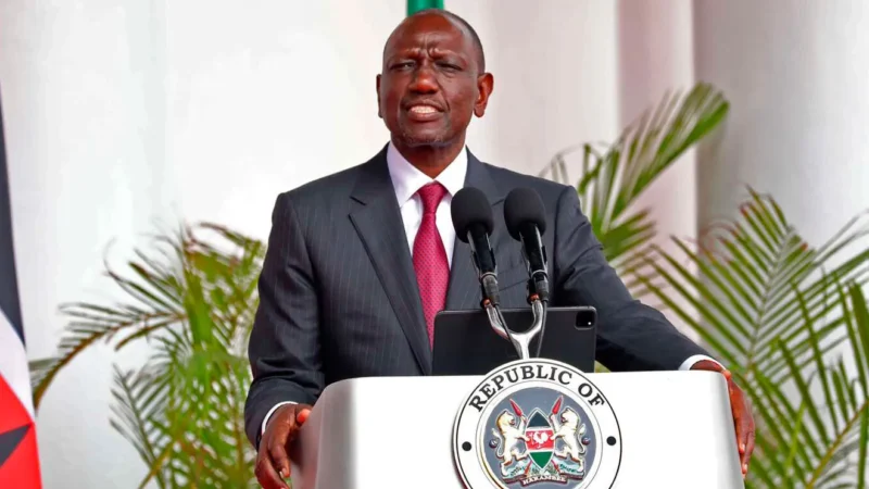 President Ruto mourns victims of Utumishi Girls Academy dormitory fire