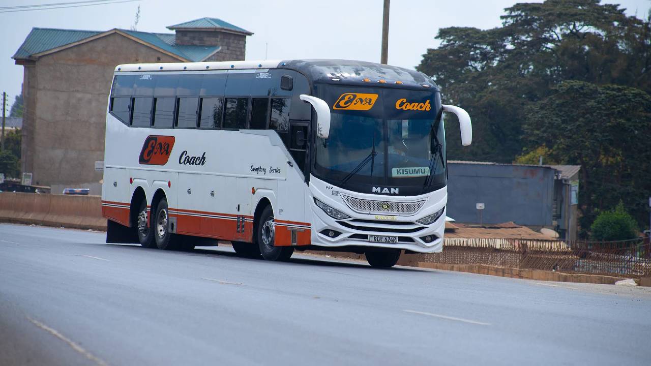 ENA Coach revises bus fares following EPRA fuel price hike