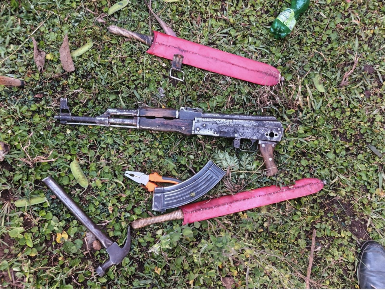 Two robbery suspects shot dead as police recover AK47 rifle, 2 Maasai swords in Transmara