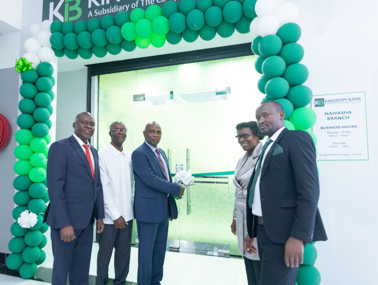 Kingdom Bank opens Naivasha branch to tap trade, Agriculture growth