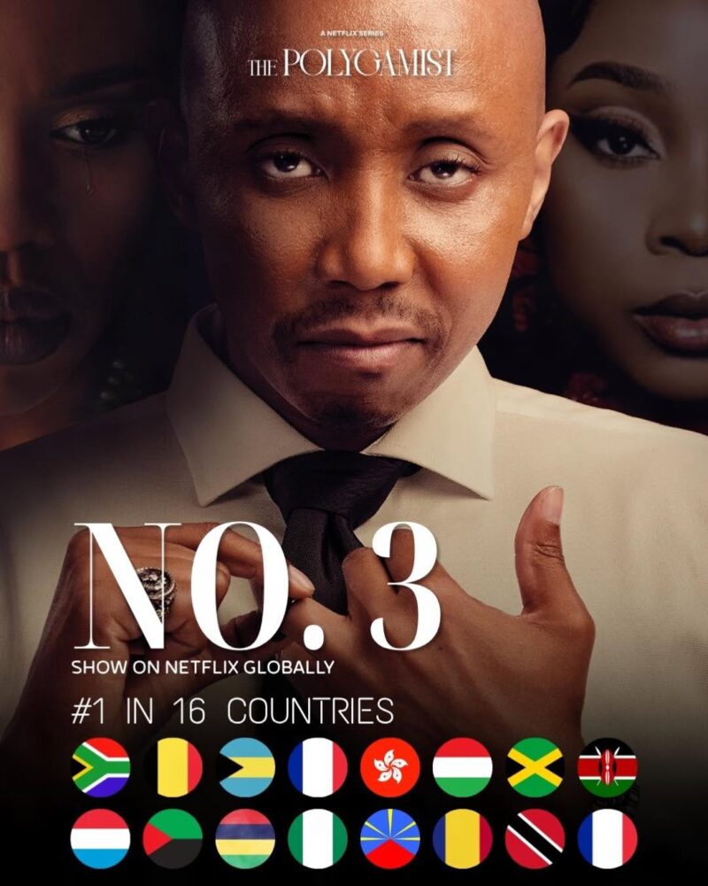 'The Polygamist' played by Jonasi Gomora is trending at No.3 in16 African countries. Photo: Facebook