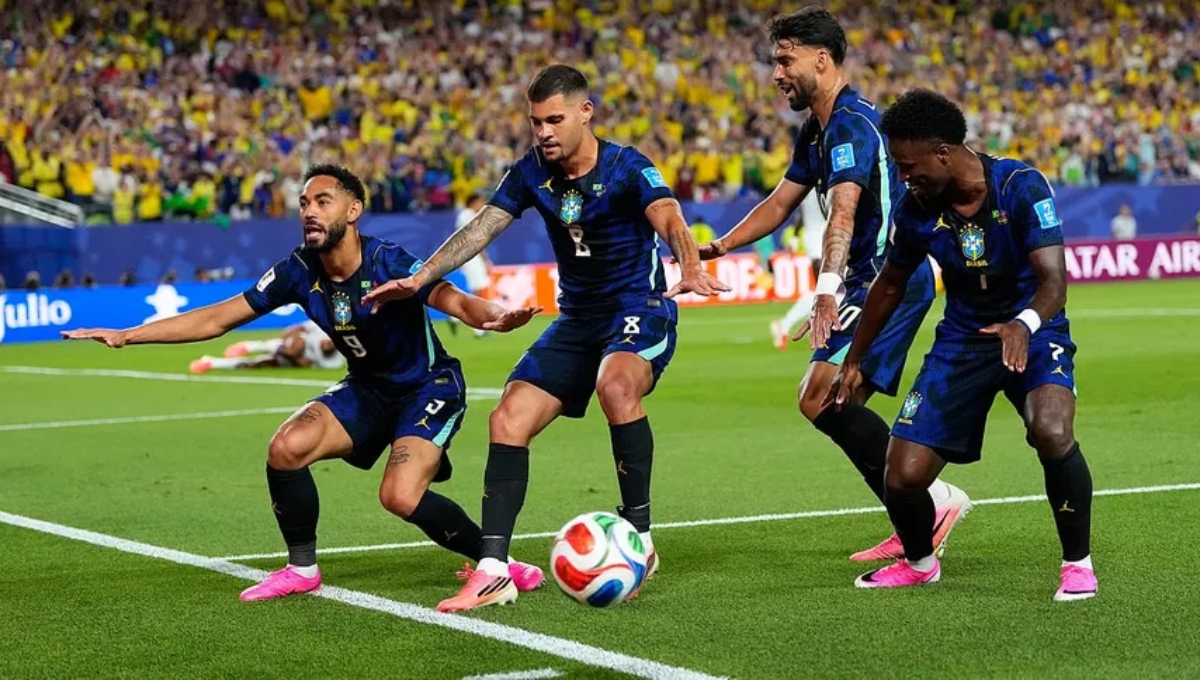 Matheus Cunha at the double as tiny Haiti feel full force of  Brazil