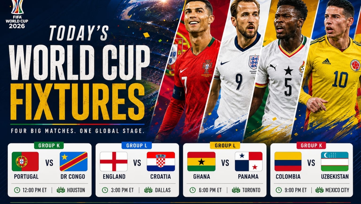 World Cup heavyweights set for Action as England and Portugal Begin their campaigns