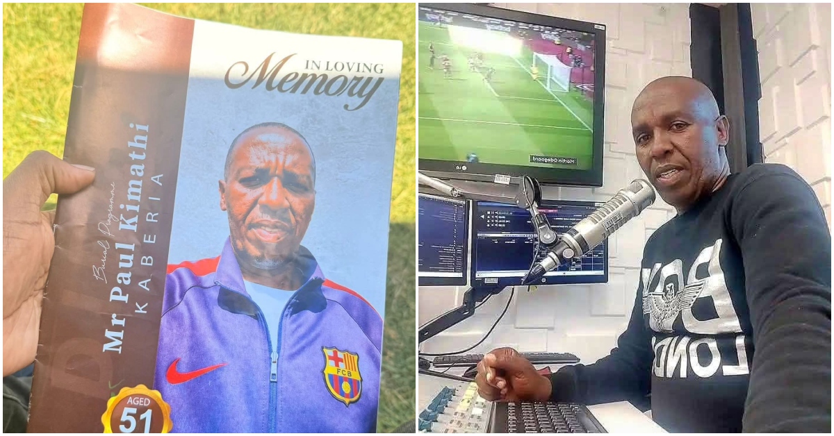 Tears and pain as legendary Radio voice Diblo Kaberia is laid to rest in Meru