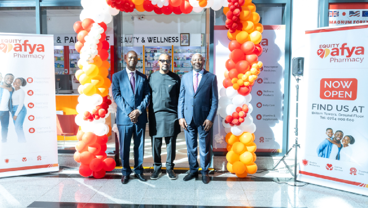 Equity Group launches first standalone Equity Afya Pharmacy in Nairobi