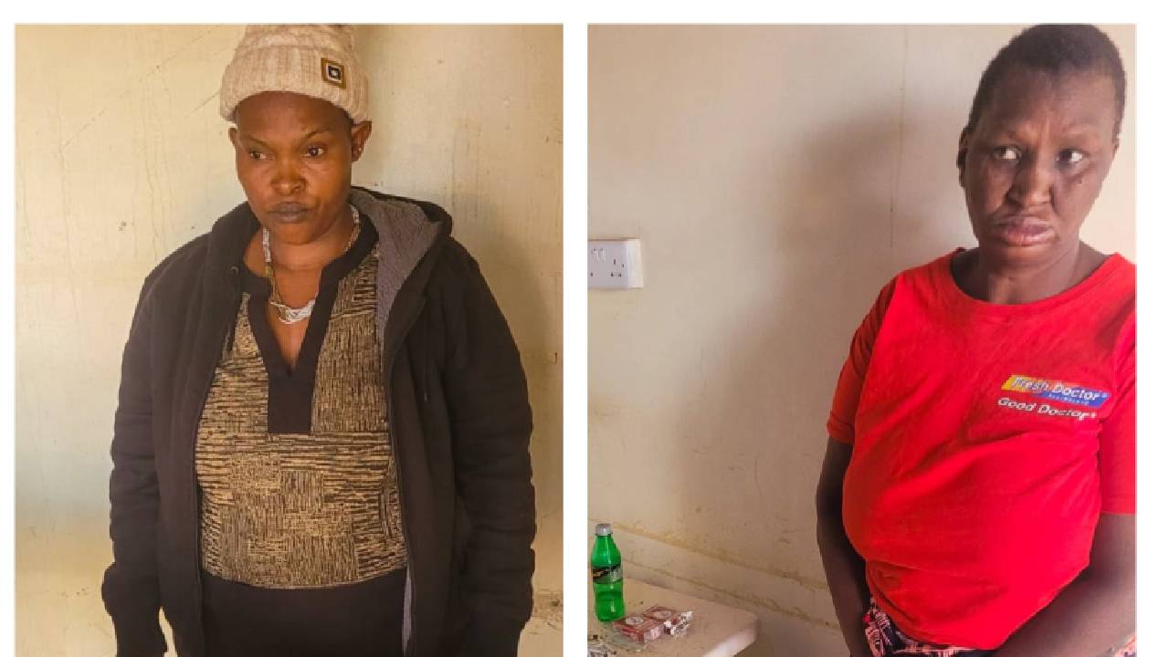 Two suspected drug traffickers arrested in Kasarani raid