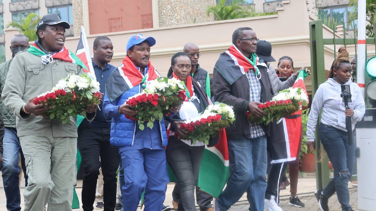 Opposition leaders condemn Nairobi roadblocks during Gen Z memorial march