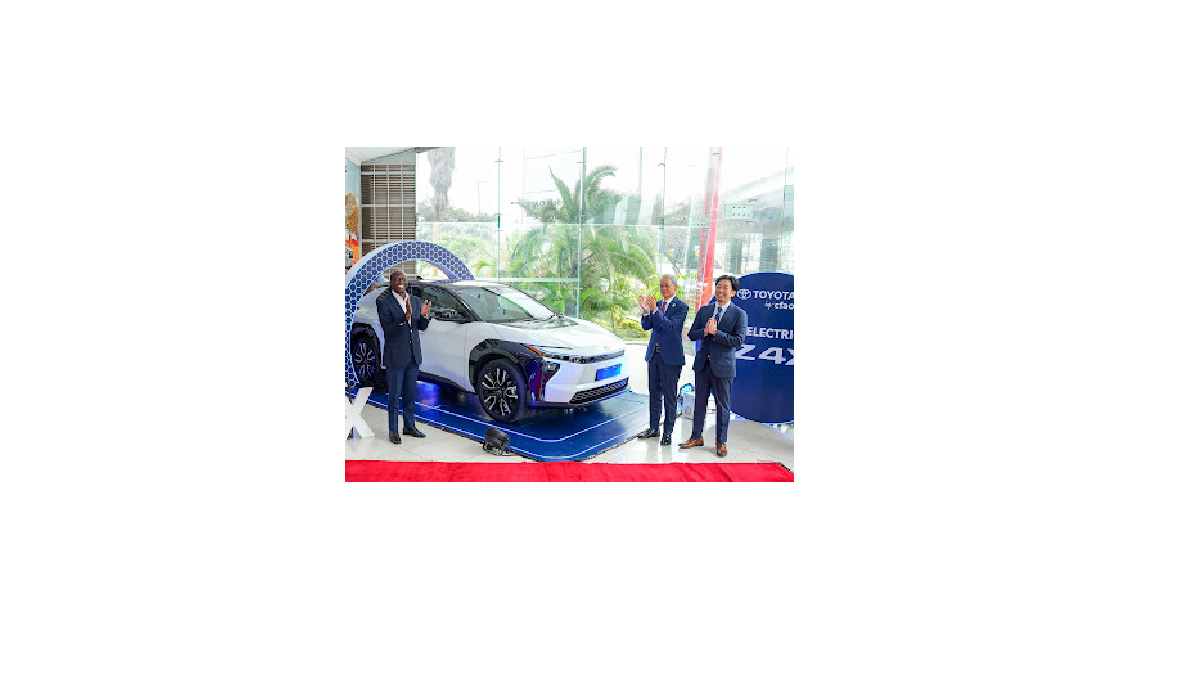 Toyota unveils first fully electric bZ4X in Kenya