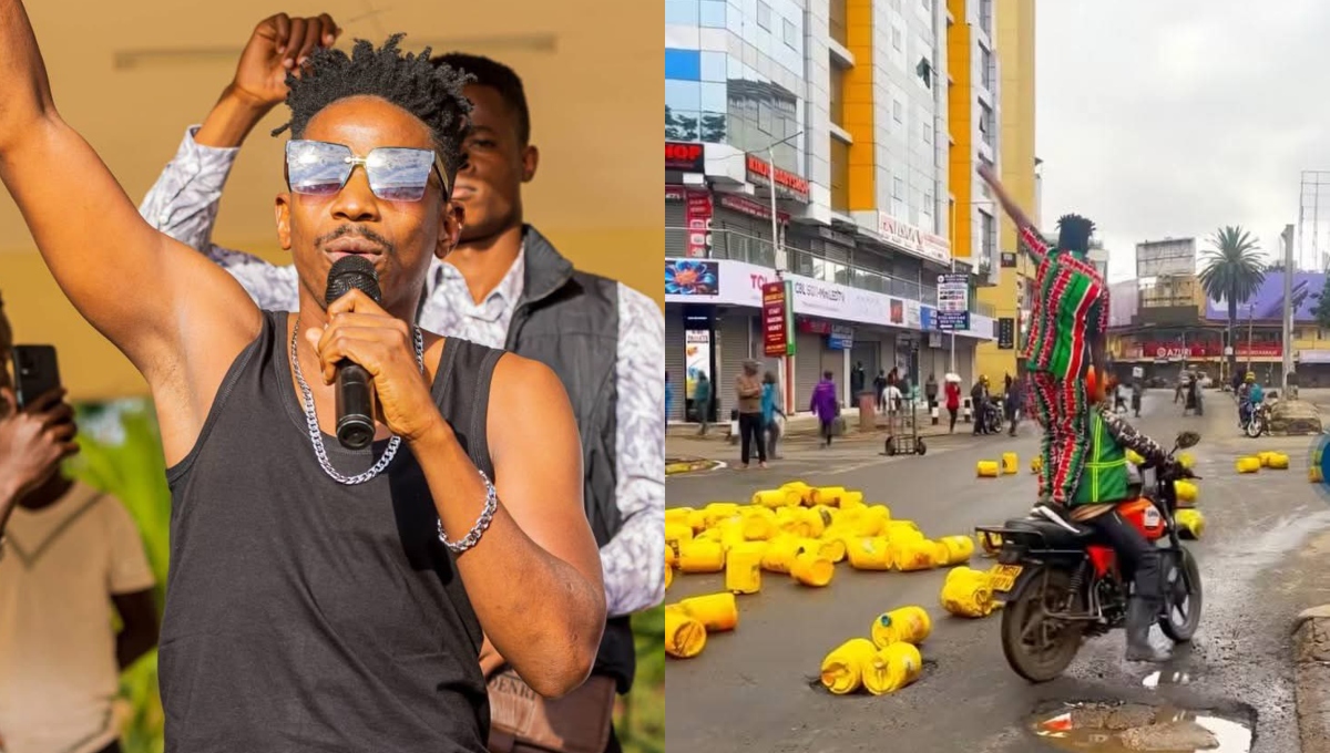 DCI arrests Comedian Eric Omondi over fuel protest crimes