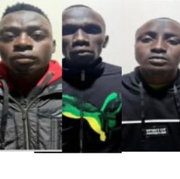 Three suspects arrested over violent disruption of a meeting at All Saints Cathedral in Nairobi
