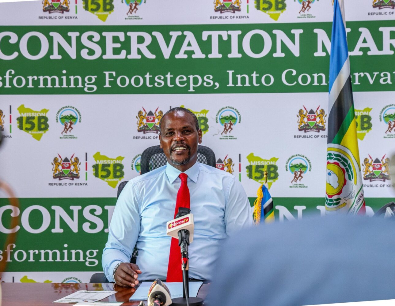 PS Ng’eno unveils second edition of Mau Conservation Marathon to boost restoration efforts