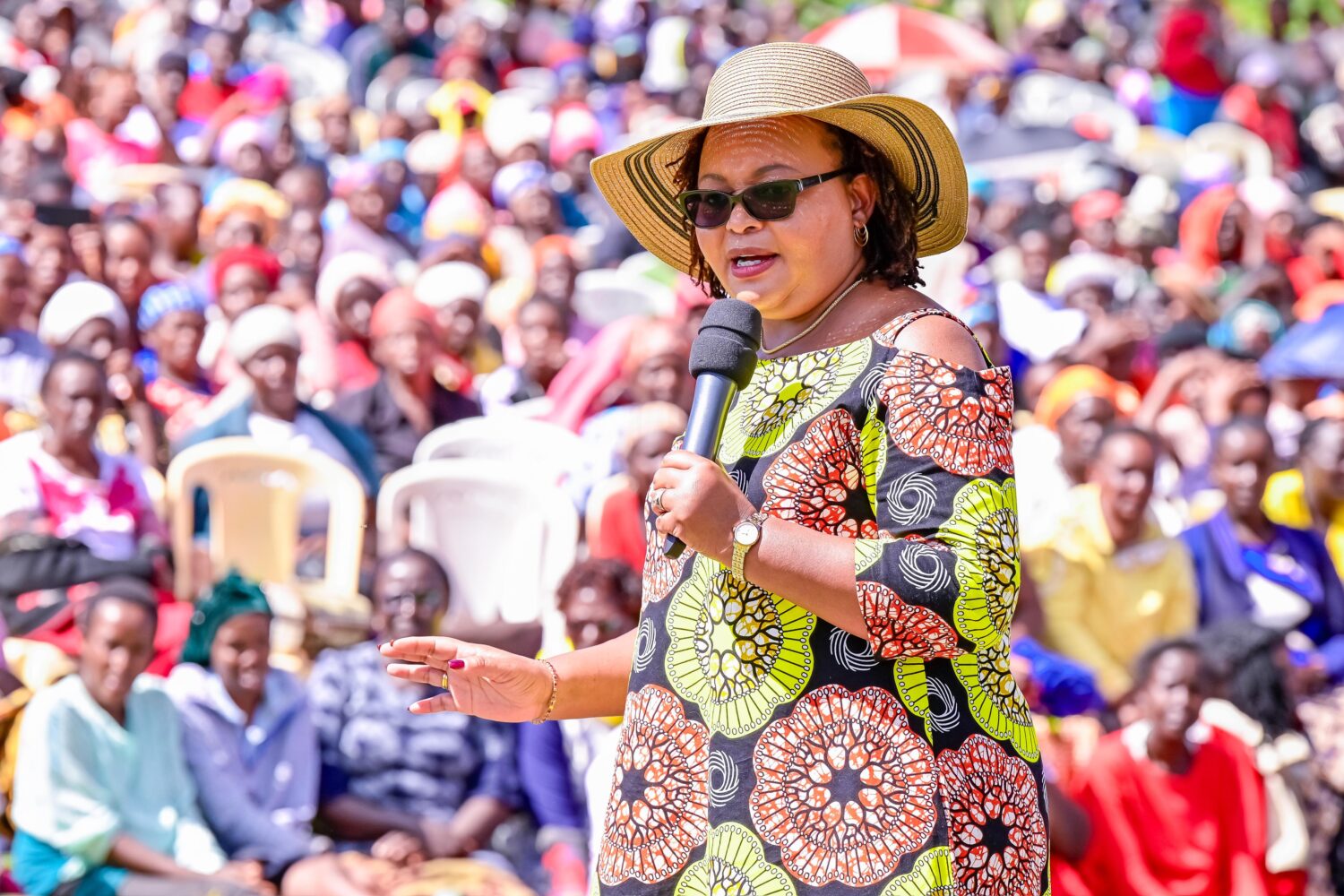 Waiguru asks Ol Kalou voters to elect UDA’s Sammy Muchina to continue late MP Kiaraho’s legacy