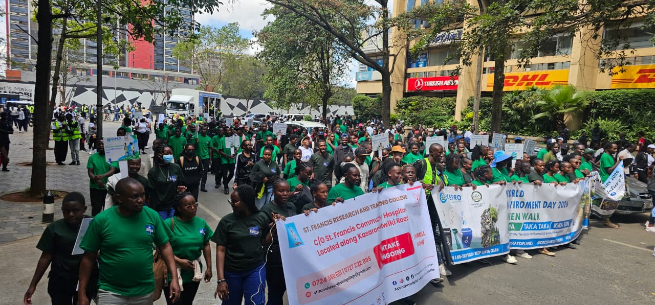 In photos: How county officials, environmentalists took to the streets for KEPRO’s World Environment Day Green Walk