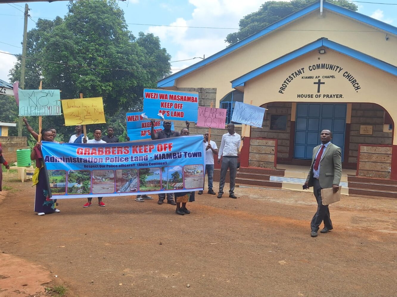 Kiambu residents raise concerns over alleged grabbing of three-hectare public land