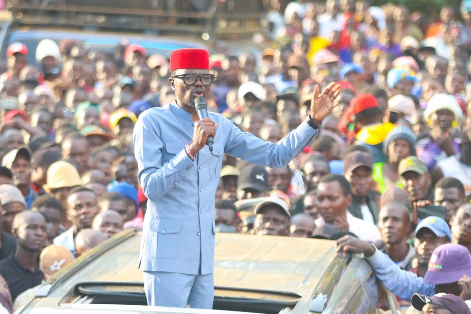 Kimilili MP stages separate Bungoma rally as political battle with united opposition intensifies