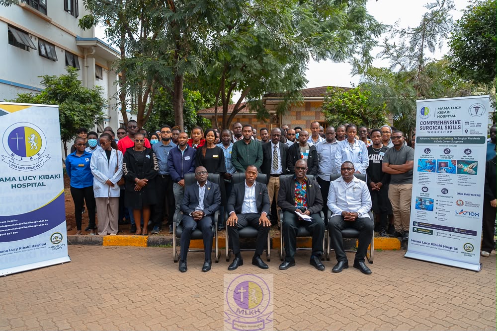 Mama Lucy trains 150 health workers in keyhole surgery to expand specialized care