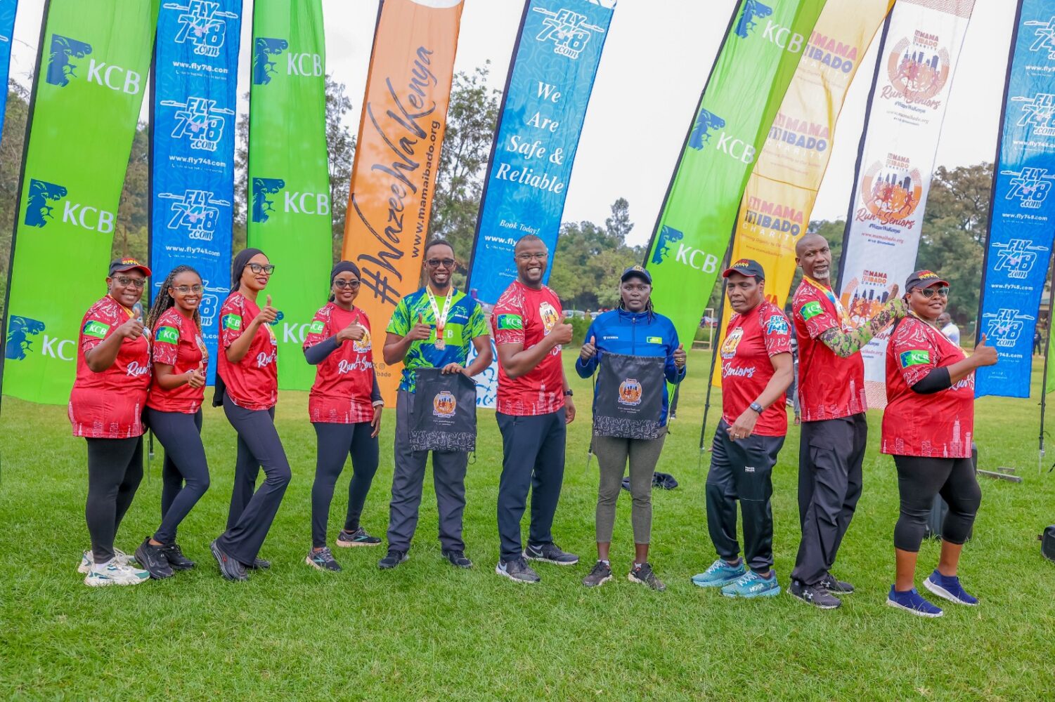 Preparations for ‘Run 4 Seniors’ second edition in top gear with successful mock run at Karura Forest