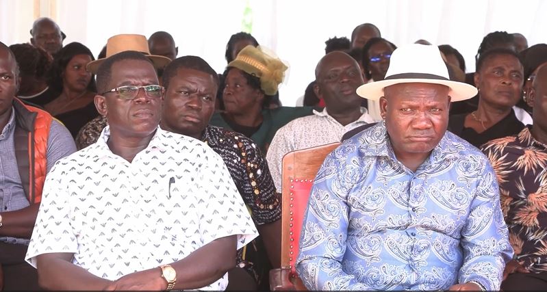 Former MP buries son as leaders slam security agencies over increased murder cases
