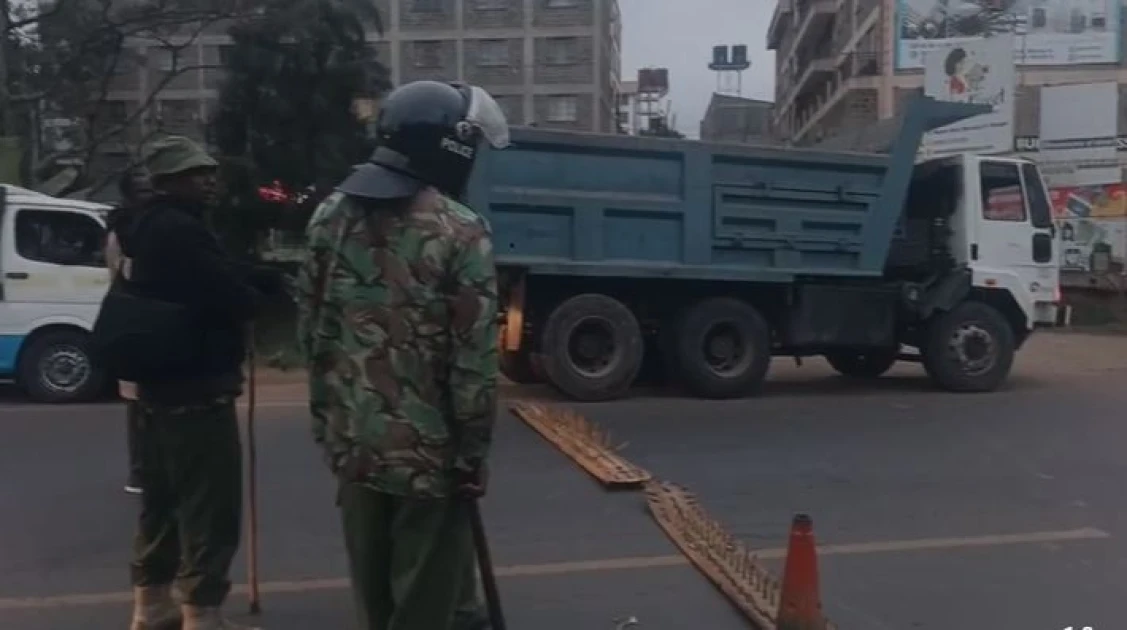 Roadblocks, heavy police deployment disrupt transport in Nairobi ahead of June 25 protests