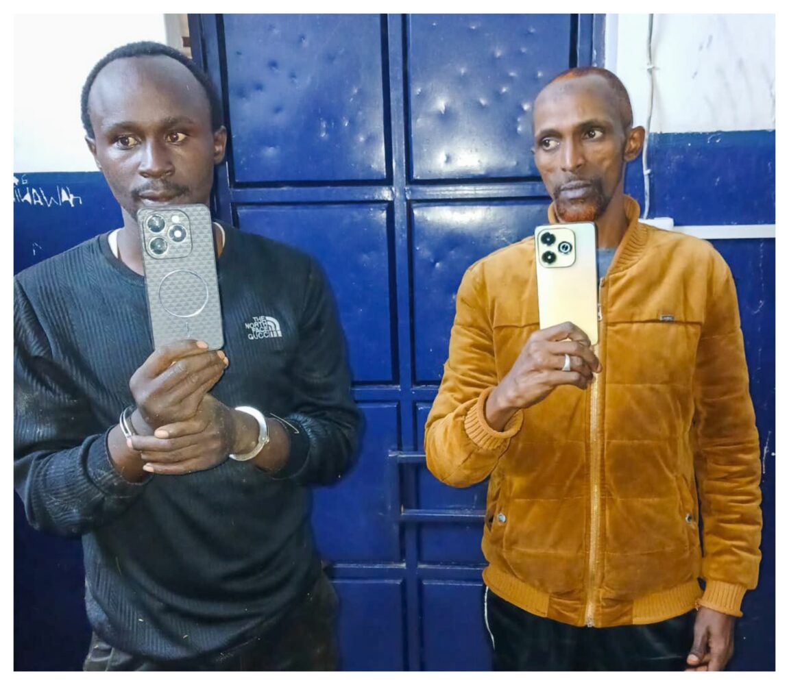 Two phone snatchers arrested in Kawangware after terrorising Nairobi residents