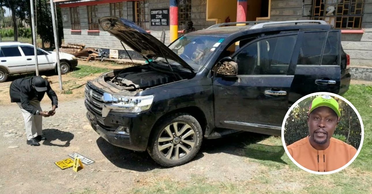 “I saw death with my own eyes” – MP Kega narrates escape from armed pursuers in Ol Kalou