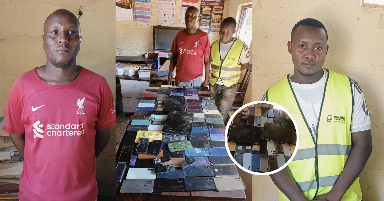 Phone snatching suspects detained for 15 days as detectives investigate 105 recovered devices