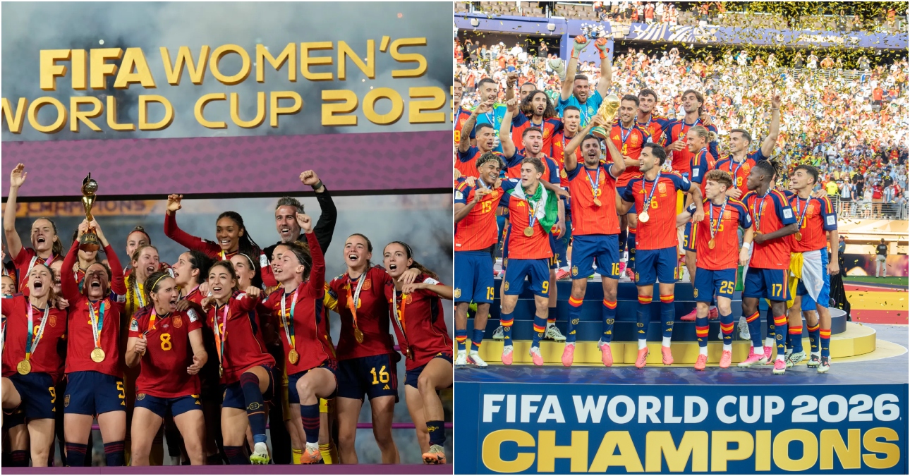 Spain becomes the first nation to hold the men’s and women’s FIFA World Cup crowns simultaneously
