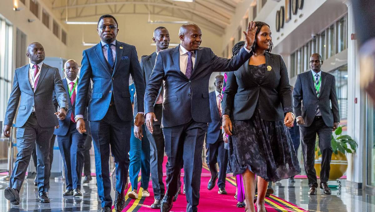 DP Kithure Kindiki arrives in Uganda to represent Kenya at AU Summit on Somalia Mission