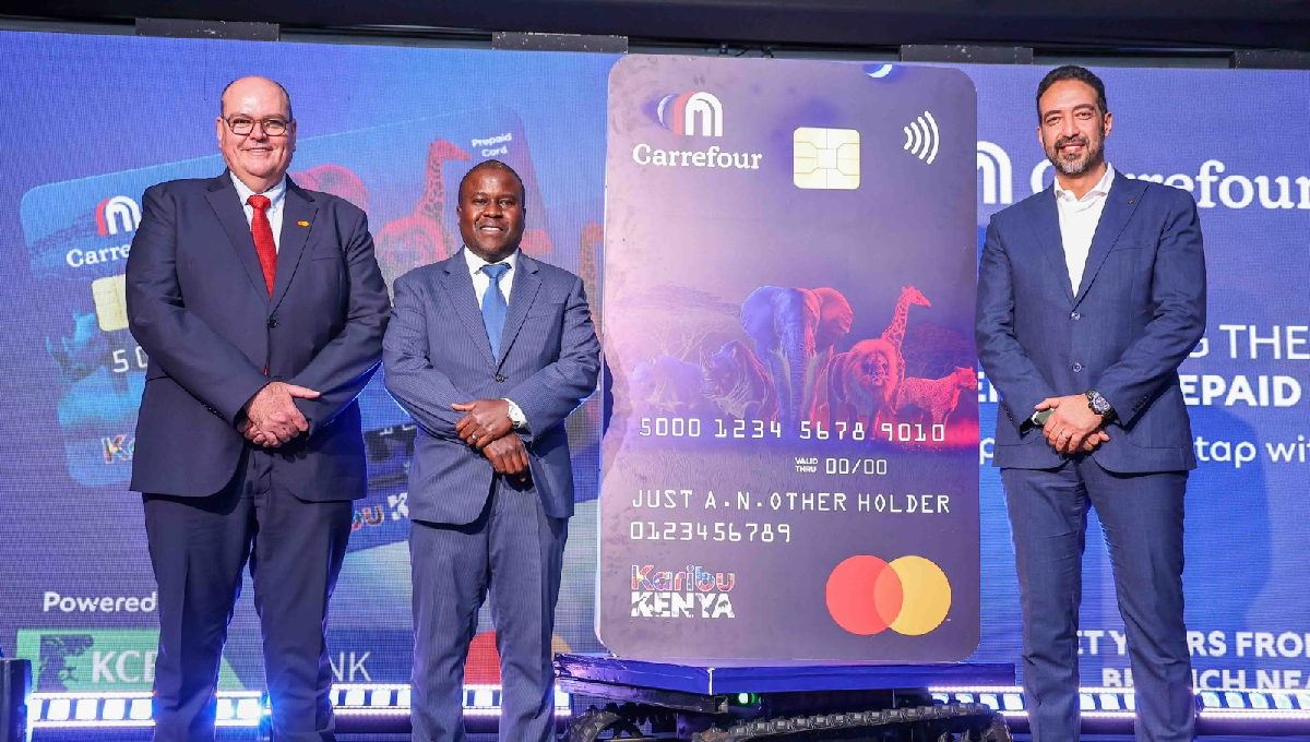 Carrefour Kenya, KCB Bank and Mastercard launch Prepaid Card for smarter grocery budgeting