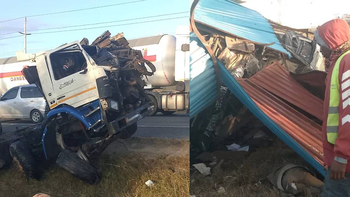 Six killed, seven injured as lorry collides head-on with passenger bus on Nairobi-Mombasa Highway