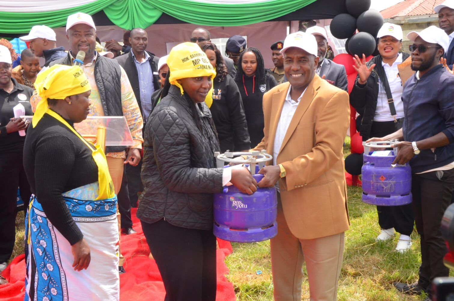 20,000 Ol Kalou families receive gas cylinders in Gov’t clean energy drive
