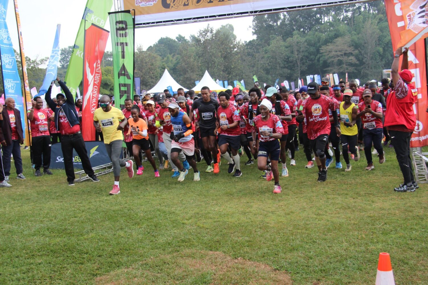 Over 1,000 Kenyans rally in support of older persons at second Run 4 Seniors
