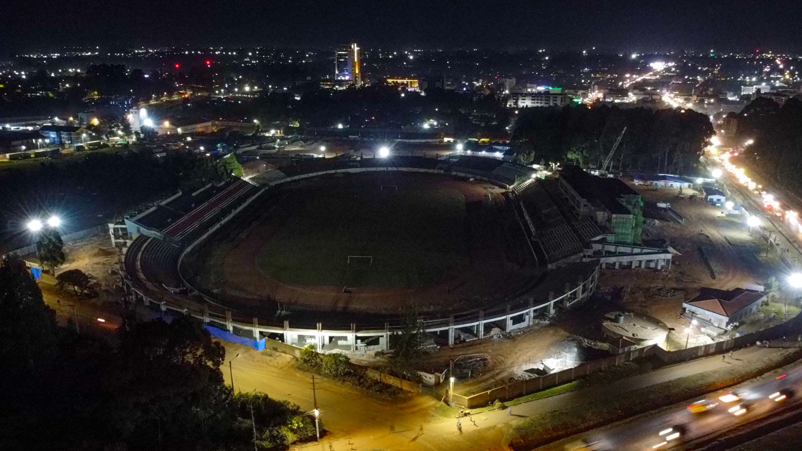 Young engineers build careers as Kipchoge Keino Stadium takes shape