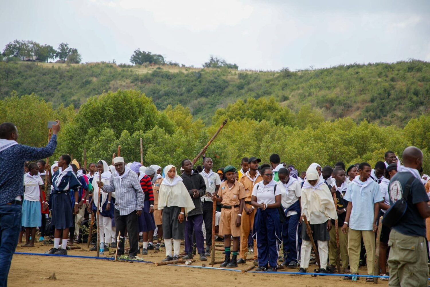Thousands of scouts lead Kenya’s bid for global mangrove planting record