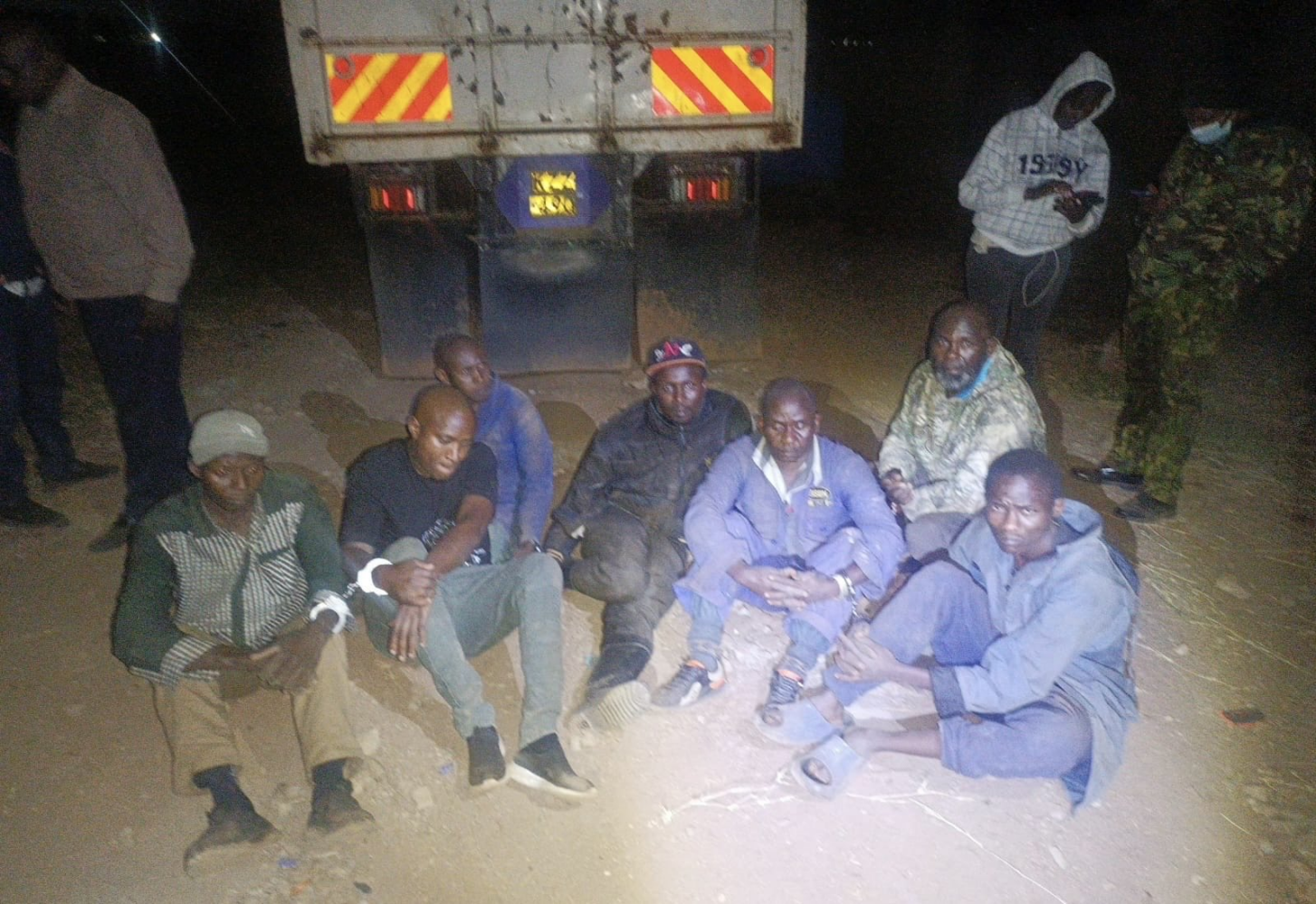 Seven suspects arrested as police seize 13,200 litres of ethanol, and 17,640 packets of counterfeit cigarettes in Thika