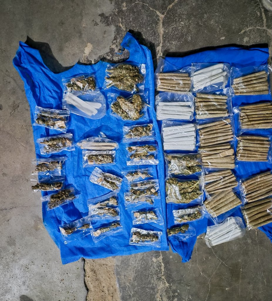 Five arrested in Mtwapa, 30 sachets and 175 rolls of bhang recovered