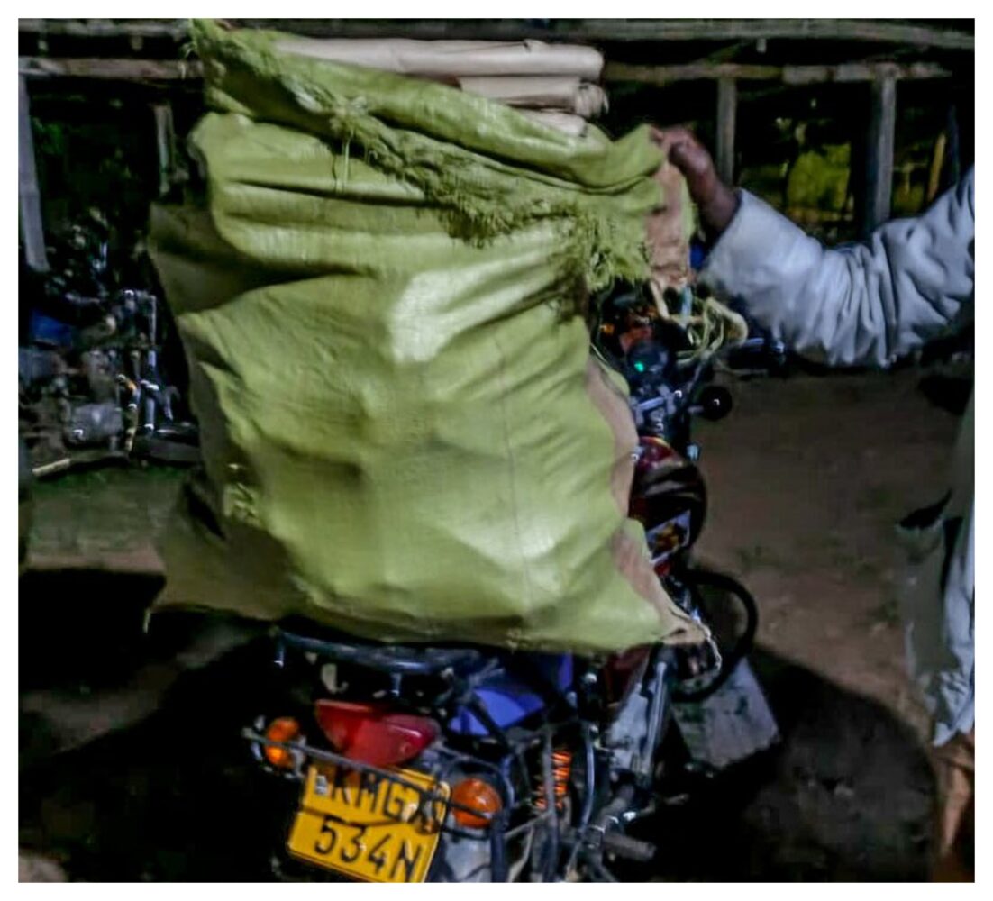 Police seize 249 rolls of cannabis in Bomet as suspects flee