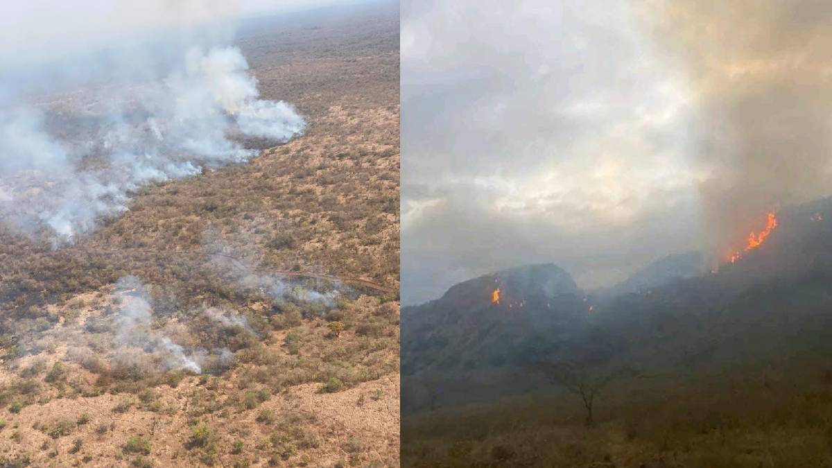 Chyulu Hills National Park under fire again!