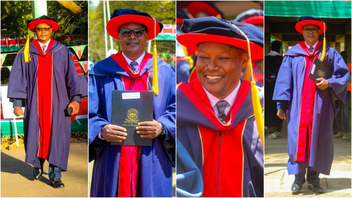 Meet Dr. Peter Omolo Awino, the DCI officer with a Doctorate, Masters, 2 Barchelor’s degrees, and a Diploma in Mechanical Engineering