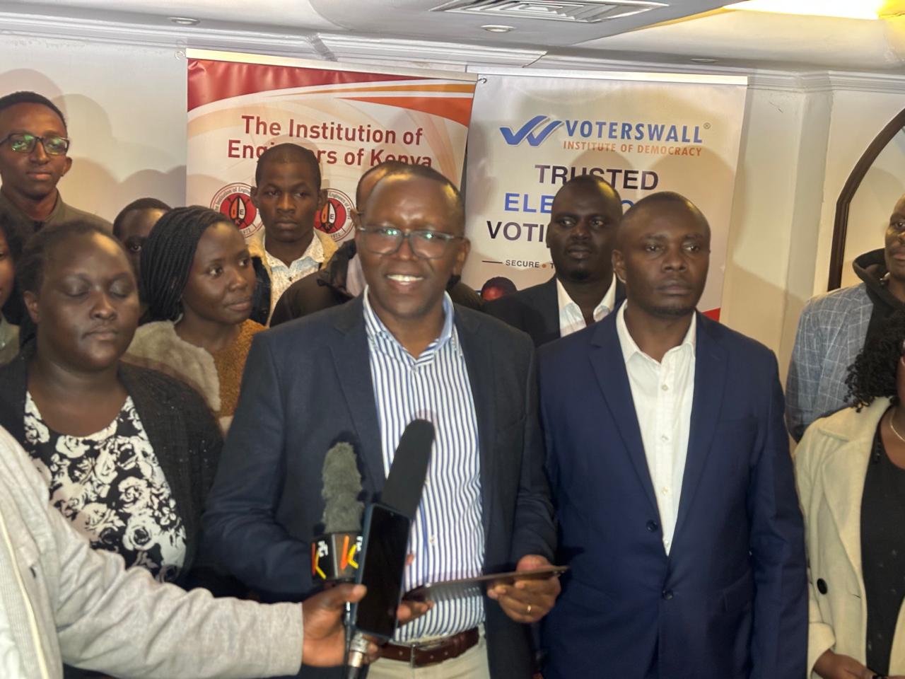 Harrison Keter wins IEK presidency, vows to reunite engineers