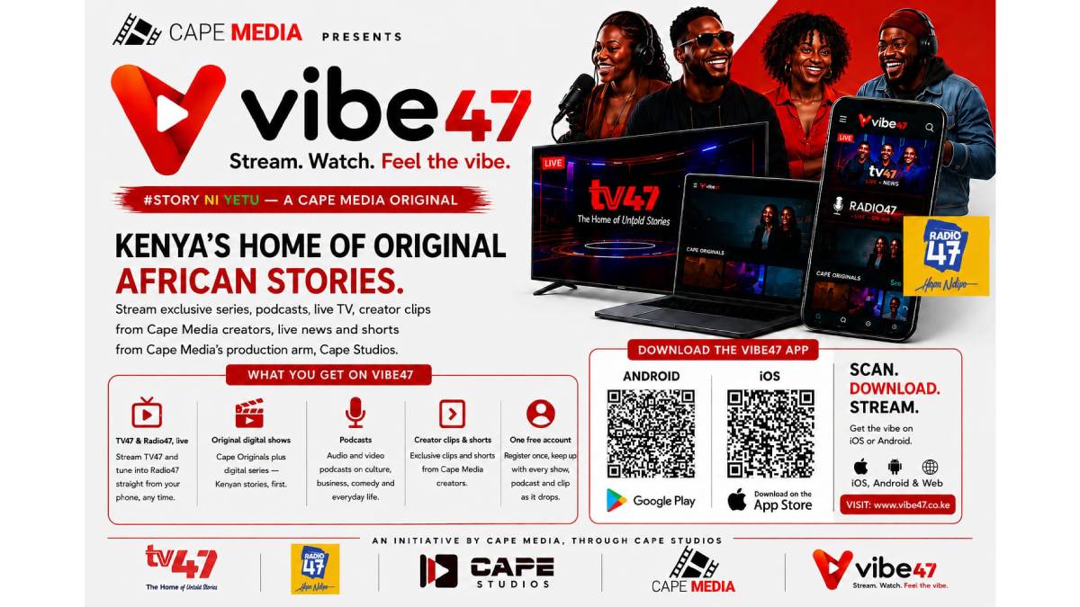 Cape Media launches Vibe 47, a new digital home for content, culture and conversation