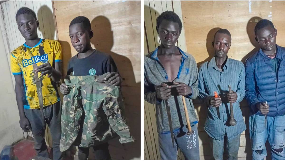 Hardcore gang members arrested in Kisumu East